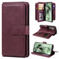 Multi-Function Wallet 10 Card Slots Leather Phone Case