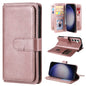 Multi-Function Wallet 10 Card Slots Leather Phone Case