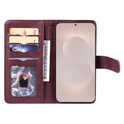 Multi-Function Wallet 10 Card Slots Leather Phone Case