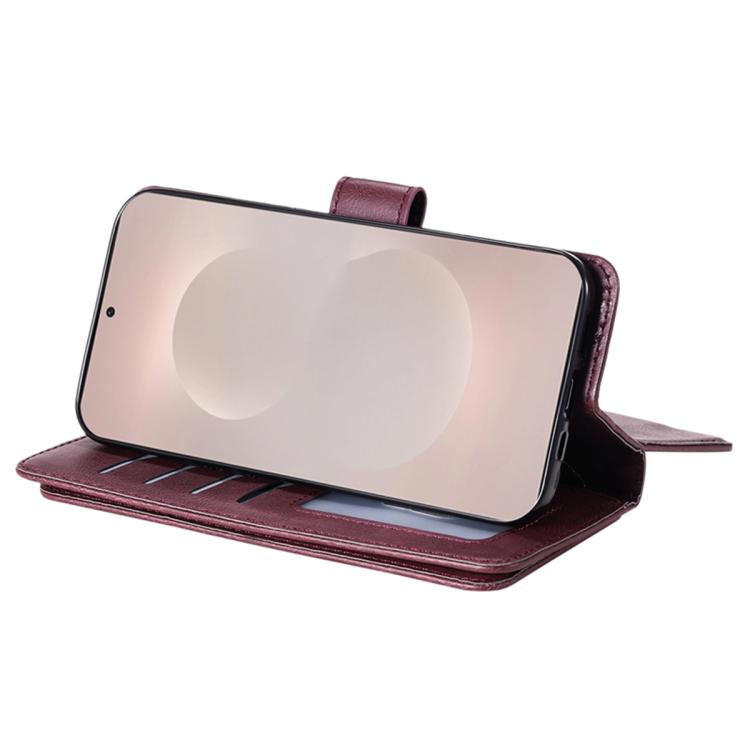 Multi-Function Wallet 10 Card Slots Leather Phone Case