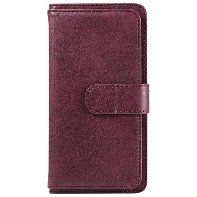 Multi-Function Wallet 10 Card Slots Leather Phone Case, For Galaxy S26 FE 5G, For Galaxy S26 Edge 5G, For Galaxy S26 Ultra 5G, For Galaxy S26 5G