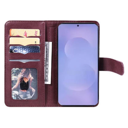 Multi-Function Wallet 10 Card Slots Leather Phone Case, For Galaxy S26 FE 5G, For Galaxy S26 Edge 5G, For Galaxy S26 Ultra 5G, For Galaxy S26 5G