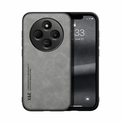 Skin Feel Magnetic Leather Back Phone Case