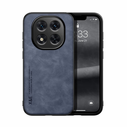 Skin Feel Magnetic Leather Back Phone Case