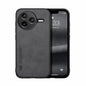 Skin Feel Magnetic Leather Back Phone Case