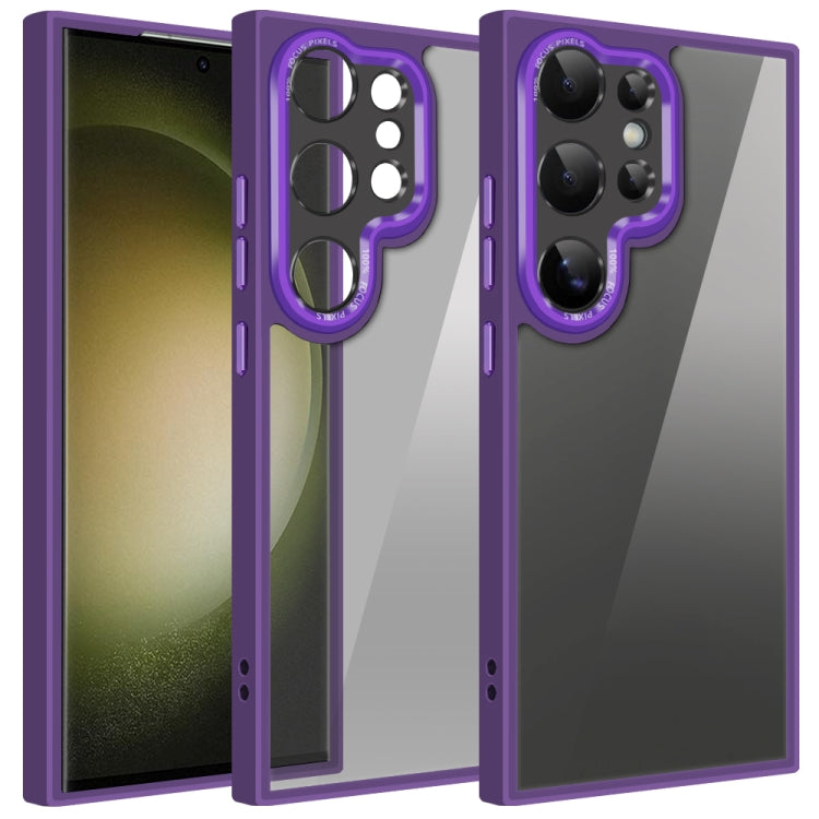 Colorful Armor Lens Film Phone Case, For Samsung Galaxy S24 Ultra 5G, For Samsung Galaxy S23 Ultra 5G, For Samsung Galaxy S22 Ultra 5G