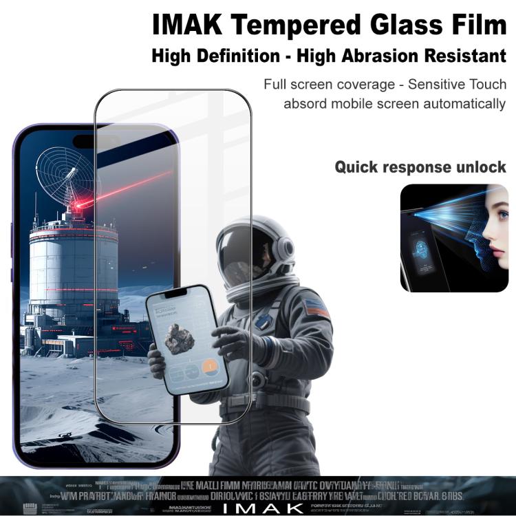 imak 9H Surface Hardness Full Screen Tempered Glass Film Pro+ Series, For iPhone 17 Pro Max, For iPhone 17 / 17 Pro, For iPhone Air, For iPhone 16e, For iPhone 16 Pro Max, For iPhone 16 Pro, For iPhone 16 Plus, For iPhone 16