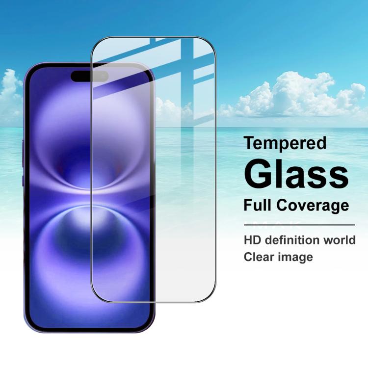 imak 9H Surface Hardness Full Screen Tempered Glass Film Pro+ Series, For iPhone 17 Pro Max, For iPhone 17 / 17 Pro, For iPhone Air, For iPhone 16e, For iPhone 16 Pro Max, For iPhone 16 Pro, For iPhone 16 Plus, For iPhone 16