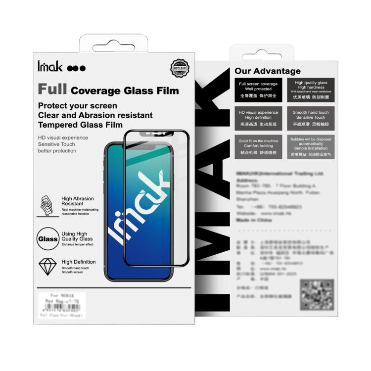 imak 9H Surface Hardness Full Screen Tempered Glass Film Pro+ Series, For iPhone 17 Pro Max, For iPhone 17 / 17 Pro, For iPhone Air, For iPhone 16e, For iPhone 16 Pro Max, For iPhone 16 Pro, For iPhone 16 Plus, For iPhone 16