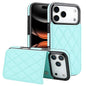 Double Buckle Rhombic PU Leather Phone Case