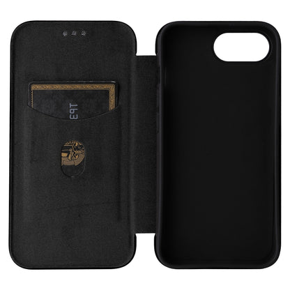 Carbon Fiber Texture Flip Leather Phone Case, For iPhone SE 2024, For iPhone 16 Pro Max, For iPhone 16 Pro, For iPhone 16 Plus