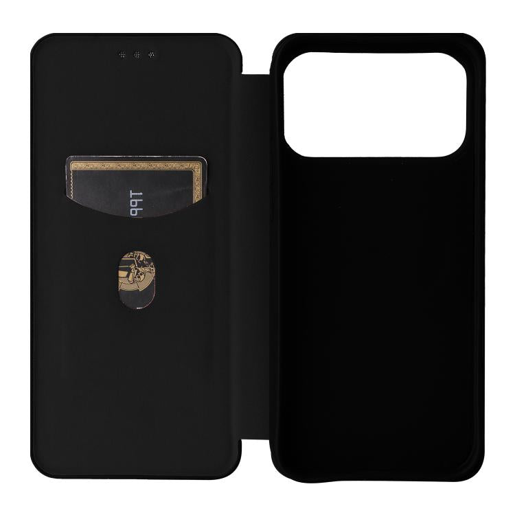 Carbon Fiber Texture Flip Leather Phone Case, For iPhone 18 Pro / 17 Pro, For iPhone 18 Pro Max / 17 Pro Max, For iPhone 17e / 16e, For iPhone 17
