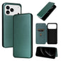 Carbon Fiber Texture Flip Leather Phone Case, For iPhone 18 Pro / 17 Pro, For iPhone 18 Pro Max / 17 Pro Max, For iPhone 17e / 16e, For iPhone 17