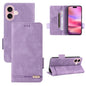 Magnetic Clasp Leather Phone Case, For iPhone 16 Pro Max, For iPhone 16 Pro, For iPhone 16 Plus, For iPhone 16