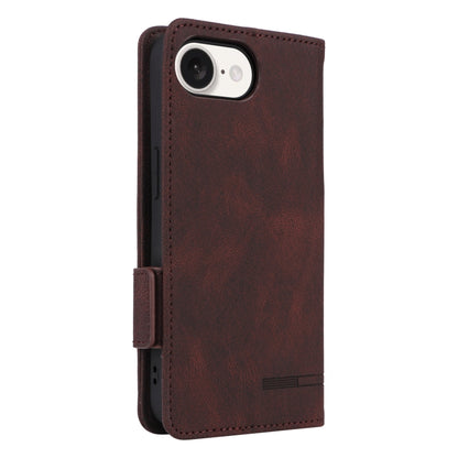 Magnetic Clasp Leather Phone Case, For iPhone 17e / 16e, For iPhone 17 Pro Max, For iPhone 17 Pro, For iPhone 17