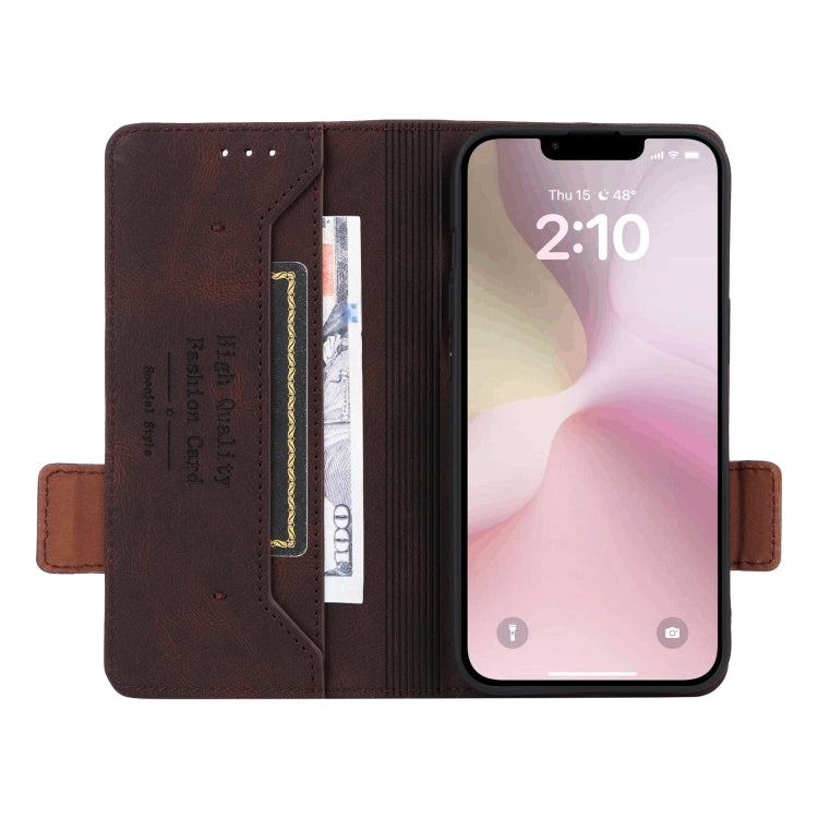 Magnetic Clasp Leather Phone Case, For iPhone 17e / 16e, For iPhone 17 Pro Max, For iPhone 17 Pro, For iPhone 17