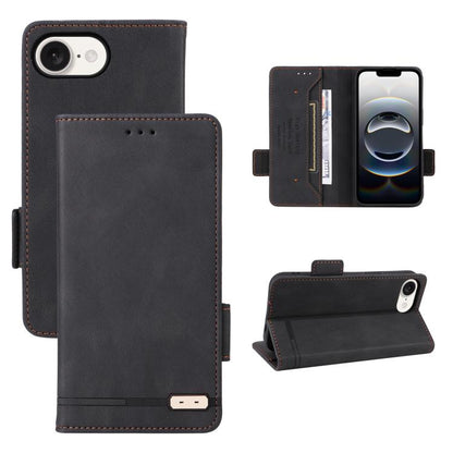 Magnetic Clasp Leather Phone Case, For iPhone 17e / 16e, For iPhone 17 Pro Max, For iPhone 17 Pro, For iPhone 17