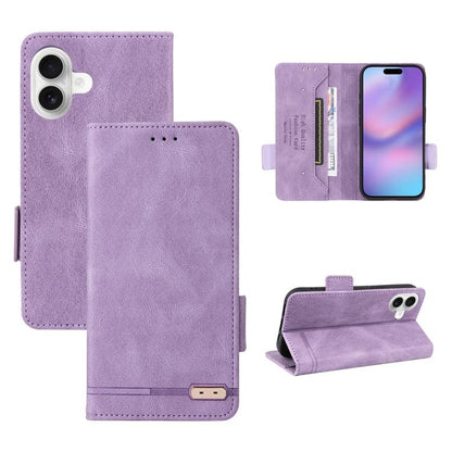 Magnetic Clasp Leather Phone Case, For iPhone 17e / 16e, For iPhone 17 Pro Max, For iPhone 17 Pro, For iPhone 17