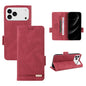 Magnetic Clasp Leather Phone Case, For iPhone 17e / 16e, For iPhone 17 Pro Max, For iPhone 17 Pro, For iPhone 17