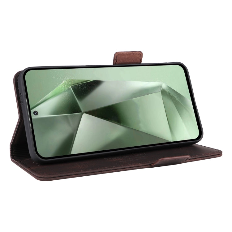 Magnetic Clasp Leather Phone Case, For Samsung Galaxy S24 FE 5G