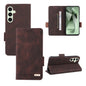Magnetic Clasp Leather Phone Case, For Samsung Galaxy S24 FE 5G