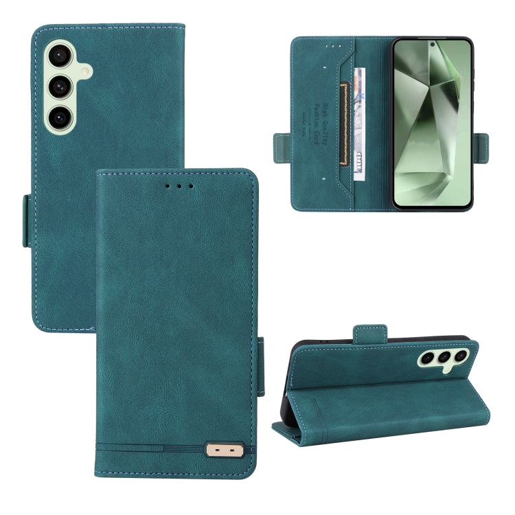 Magnetic Clasp Leather Phone Case, For Samsung Galaxy S24 FE 5G