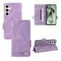 Magnetic Clasp Leather Phone Case, For Samsung Galaxy S24 FE 5G