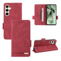 Magnetic Clasp Leather Phone Case, For Samsung Galaxy S24 FE 5G