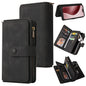 Skin Feel Multi Card Slots Zipper Wallet Leather Phone Case, For iPhone 16 Pro, For iPhone 16 Plus, For iPhone 16