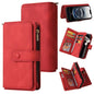 Skin Feel Multi Card Slots Zipper Wallet Leather Phone Case, For iPhone 18 Pro / 17 Pro, For iPhone 18 Pro Max / 17 Pro Max, For iPhone 17e / 16e, For iPhone 17, For iPhone Air, For iPhone 16 Pro Max