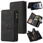 Skin Feel Multi Card Slots Zipper Wallet Leather Phone Case, For iPhone 18 Pro / 17 Pro, For iPhone 18 Pro Max / 17 Pro Max, For iPhone 17e / 16e, For iPhone 17, For iPhone Air, For iPhone 16 Pro Max