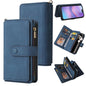 Skin Feel Multi Card Slots Zipper Wallet Leather Phone Case, For iPhone 18 Pro / 17 Pro, For iPhone 18 Pro Max / 17 Pro Max, For iPhone 17e / 16e, For iPhone 17, For iPhone Air, For iPhone 16 Pro Max