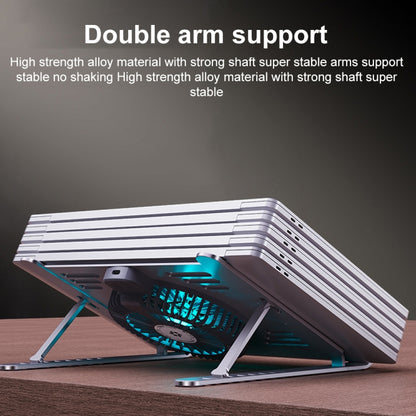 R- JUST HZ44 Aluminum Alloy Laptop Cooling Stand, HZ44