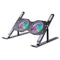 R- JUST HZ45 Aluminum Alloy Laptop Dual-core Cooling Stand, HZ45