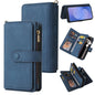 Skin Feel Multi Card Slots Zipper Wallet Leather Phone Case, For Galaxy S26 FE 5G, For Galaxy S26 Edge 5G, For Galaxy S26 Ultra 5G, For Galaxy S26 5G, For Galaxy S25 / S24 5G, For Galaxy S25+ / S24+ 5G