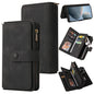 Skin Feel Multi Card Slots Zipper Wallet Leather Phone Case