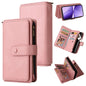 Skin Feel Multi Card Slots Zipper Wallet Leather Phone Case, For Redmi Turbo 5 Max / Poco X8 Pro Max 5G, For Redmi Turbo 5 / Poco X8 Pro 5G, For Redmi Note 14 5G, For Redmi Note 14 Pro / 14 Pro+ 5G, For Redmi 14C 4G Global, For Redmi 13 4G Global