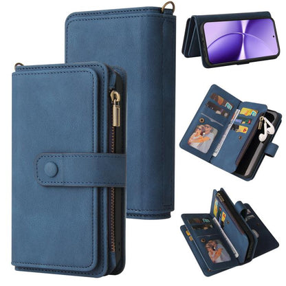 Skin Feel Multi Card Slots Zipper Wallet Leather Phone Case, For Redmi Turbo 5 Max / Poco X8 Pro Max 5G, For Redmi Turbo 5 / Poco X8 Pro 5G, For Redmi Note 14 5G, For Redmi Note 14 Pro / 14 Pro+ 5G, For Redmi 14C 4G Global, For Redmi 13 4G Global