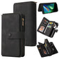 Skin Feel Multi Card Slots Zipper Wallet Leather Phone Case, For Redmi Note 17 5G/4G Global 169.7mm, For Redmi Note 17 Pro+ 5G Global 163.4mm, For Redmi 17 5G / 4G Global 170mm, For Redmi Turbo 5 Max / Poco X8 Pro Max 5G                                ...