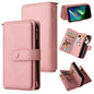 Skin Feel Multi Card Slots Zipper Wallet Leather Phone Case, For Redmi Note 17 5G/4G Global 169.7mm, For Redmi Note 17 Pro+ 5G Global 163.4mm, For Redmi 17 5G / 4G Global 170mm, For Redmi Turbo 5 Max / Poco X8 Pro Max 5G                                ...