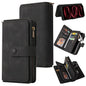 Skin Feel Multi Card Slots Zipper Wallet Leather Phone Case, For Redmi Turbo 5 / Poco X8 Pro 5G, For Redmi K90 Pro Max/Poco F8 Ultra 5G, For Redmi Note 14 5G, For Redmi Note 14 Pro / 14 Pro+ 5G, For Redmi 14C 4G Global, For Redmi 13 4G Global