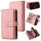 Skin Feel Multi Card Slots Zipper Wallet Leather Phone Case, For Redmi Turbo 5 / Poco X8 Pro 5G, For Redmi K90 Pro Max/Poco F8 Ultra 5G, For Redmi Note 14 5G, For Redmi Note 14 Pro / 14 Pro+ 5G, For Redmi 14C 4G Global, For Redmi 13 4G Global