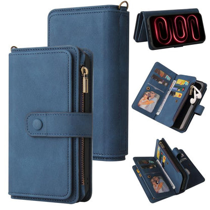 Skin Feel Multi Card Slots Zipper Wallet Leather Phone Case, For Redmi Turbo 5 / Poco X8 Pro 5G, For Redmi K90 Pro Max/Poco F8 Ultra 5G, For Redmi Note 14 5G, For Redmi Note 14 Pro / 14 Pro+ 5G, For Redmi 14C 4G Global, For Redmi 13 4G Global