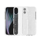 Dual Color Clear Glitter TPU + TPE Full Coverage Phone Case, For iPhone 17 Pro Max, For iPhone 17 Pro, For iPhone 17, For iPhone Air, For iPhone 16 Pro Max, For iPhone 16 Pro, For iPhone 16 Plus, For iPhone 16, For iPhone 15 Pro Max, For iPhone 15 Pro ...