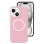 Jelly Liquid Silicone MagSafe Magnetic Phone Case, For iPhone 15, For iPhone 14 Plus