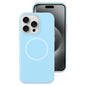 Jelly Liquid Silicone MagSafe Magnetic Phone Case, For iPhone 16, For iPhone 15 Pro Max