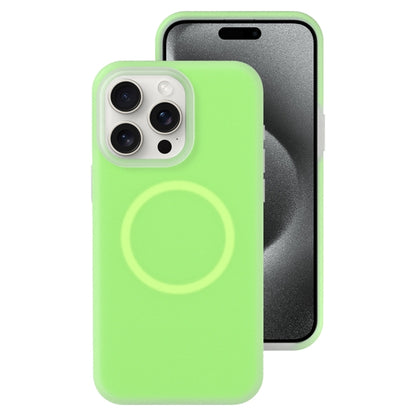 Jelly Liquid Silicone MagSafe Magnetic Phone Case, For iPhone 16, For iPhone 15 Pro Max