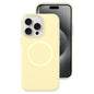Jelly Liquid Silicone MagSafe Magnetic Phone Case, For iPhone 16, For iPhone 15 Pro Max