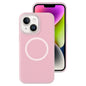 Jelly Liquid Silicone MagSafe Magnetic Phone Case, For iPhone 15, For iPhone 14 Plus
