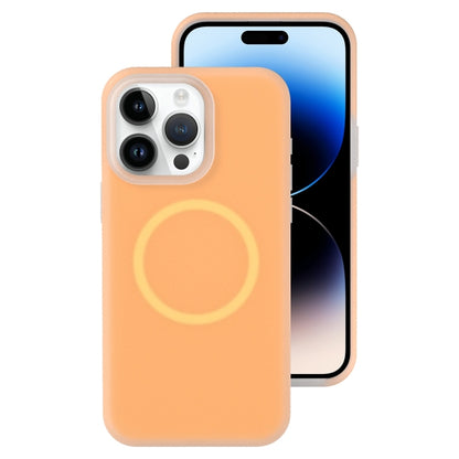 Jelly Liquid Silicone MagSafe Magnetic Phone Case, For iPhone 14 Pro Max, For iPhone 13 Pro Max